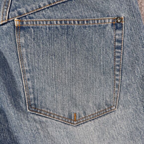 Marithe Francois Girbaud Shorts Mens Size 34 Blue Jean Baggy Jorts Vintage Y2K - Picture 12 of 16